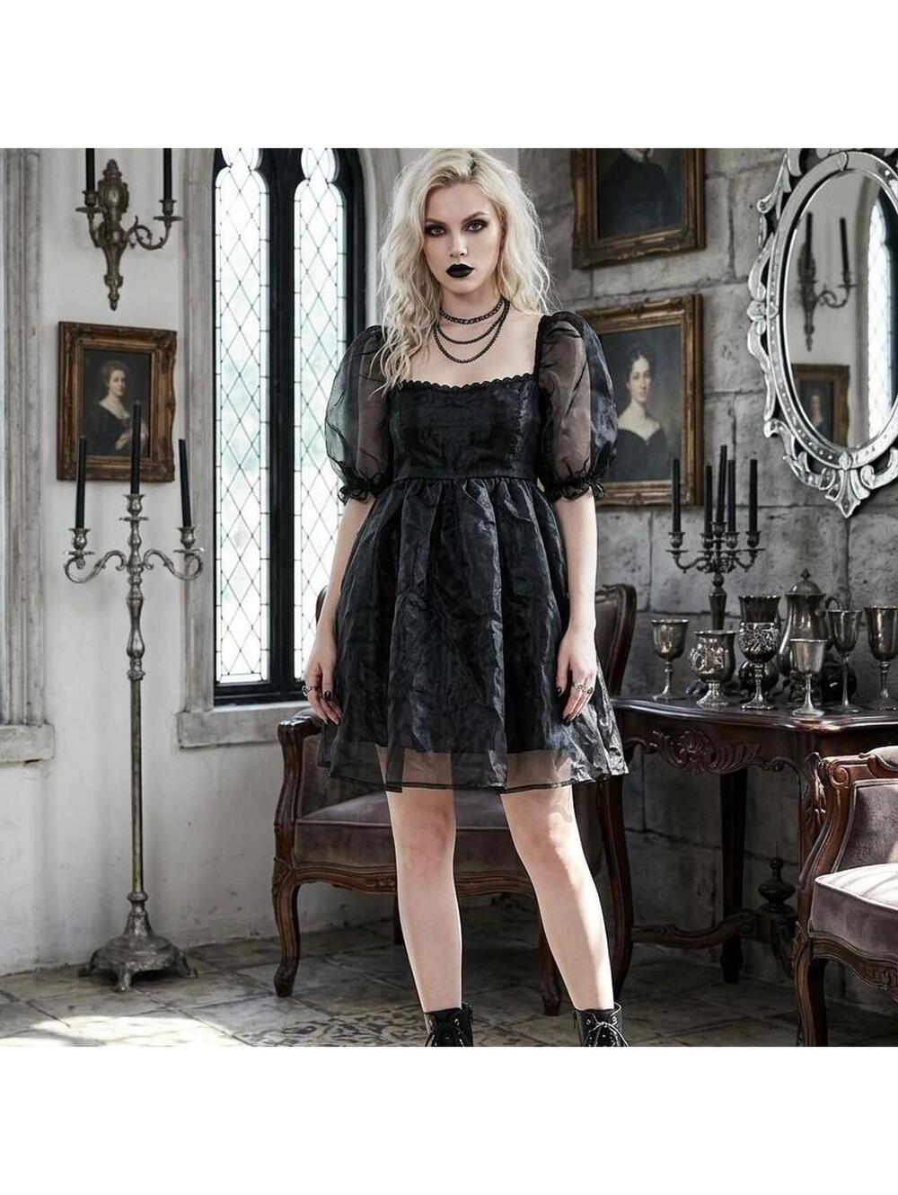 Audrey Women's Black Dress